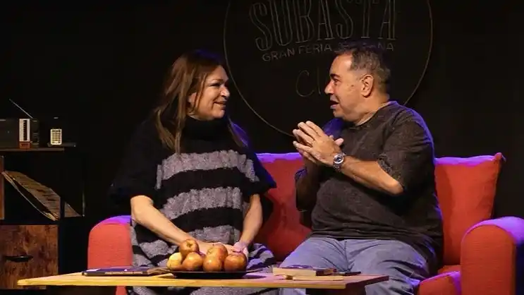 Claribel Medina y Diego Pérez.