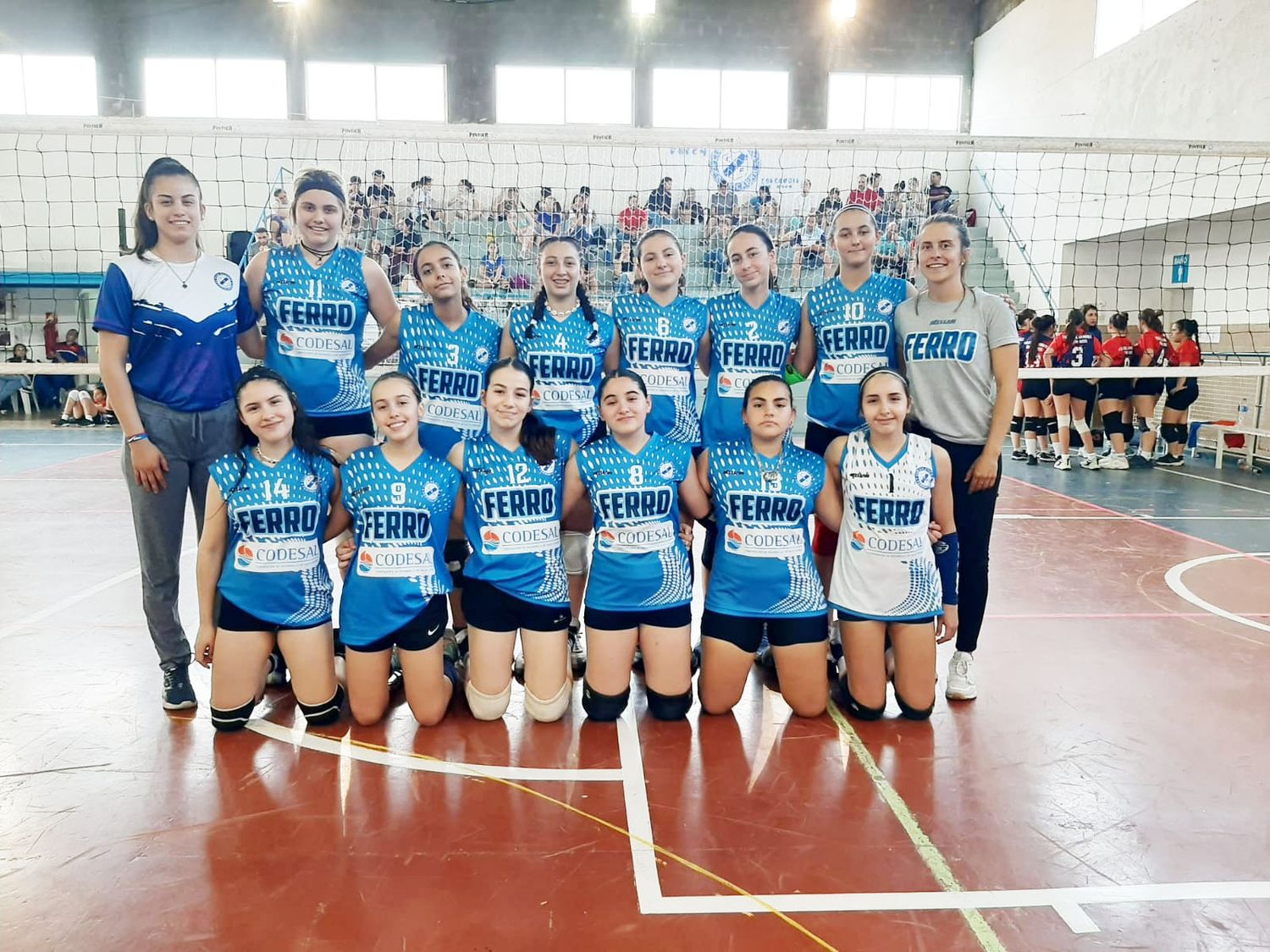 La Sub 14 de Ferro se subió al podio