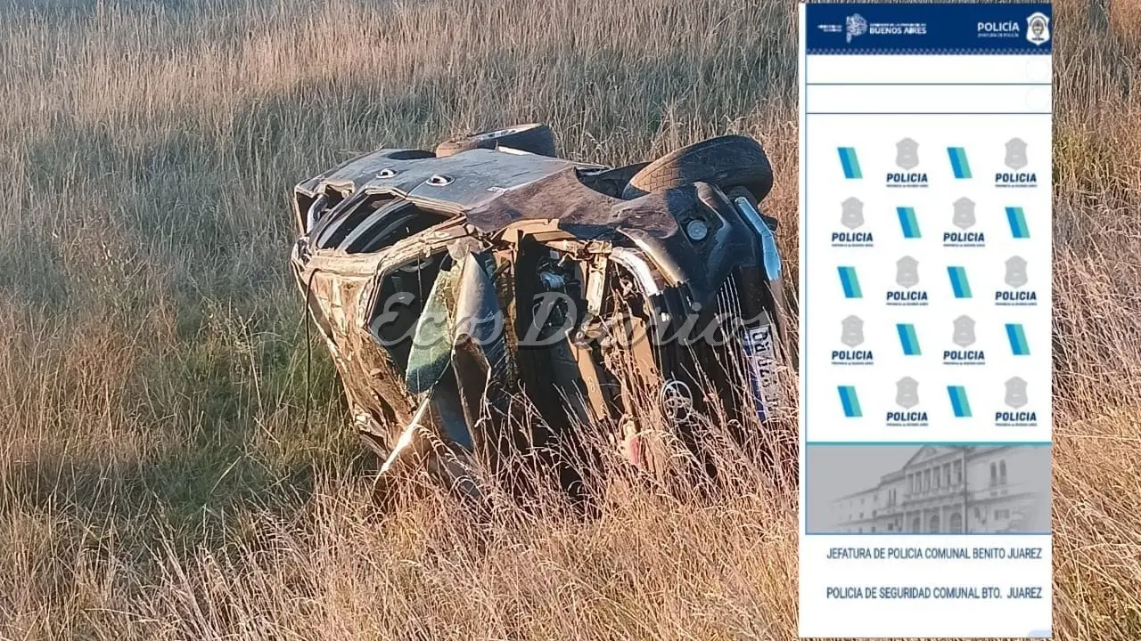 Rodado que conducía la víctima