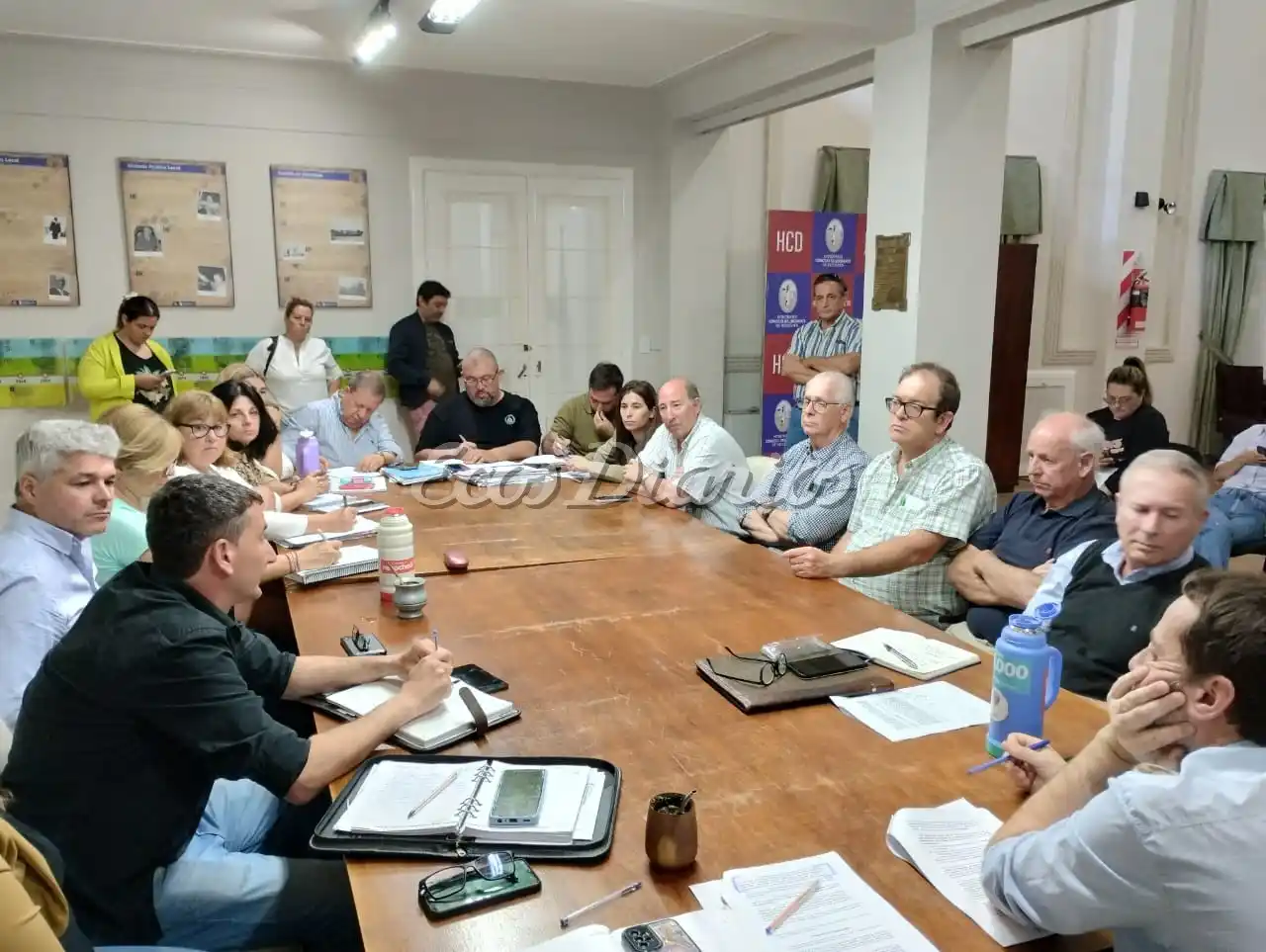 Reunión en el Concejo Deliberante