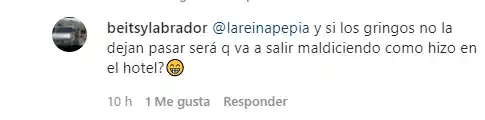 Usuarios también se mofaron de la decisión de Chiky Lorens. Foto Instagram