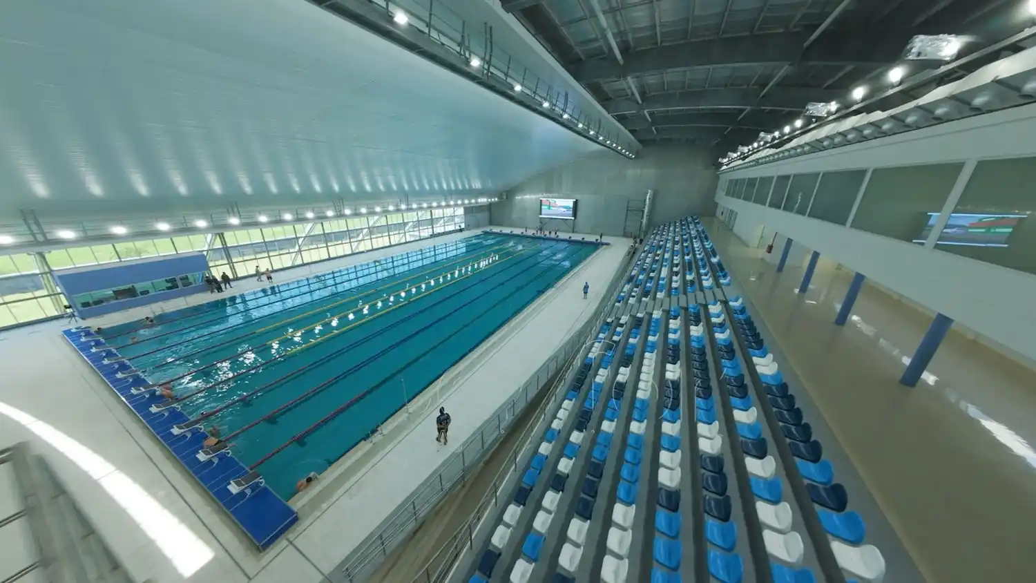 Insfrán inaugurará una piscina olímpica y pista de atletismo de nivel internacional