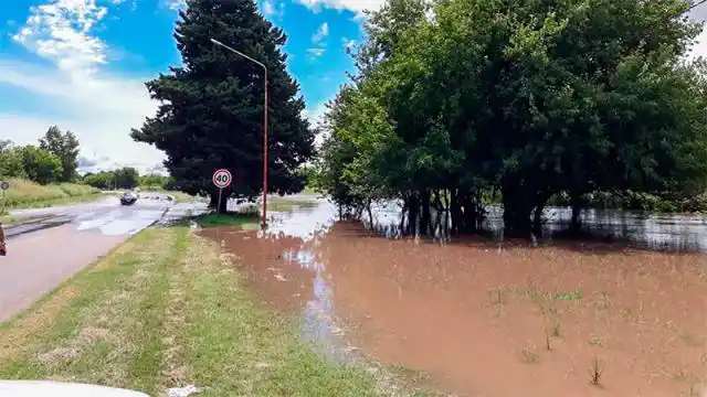 Continúan afectados caminos de Gualeguay por las precipitaciones