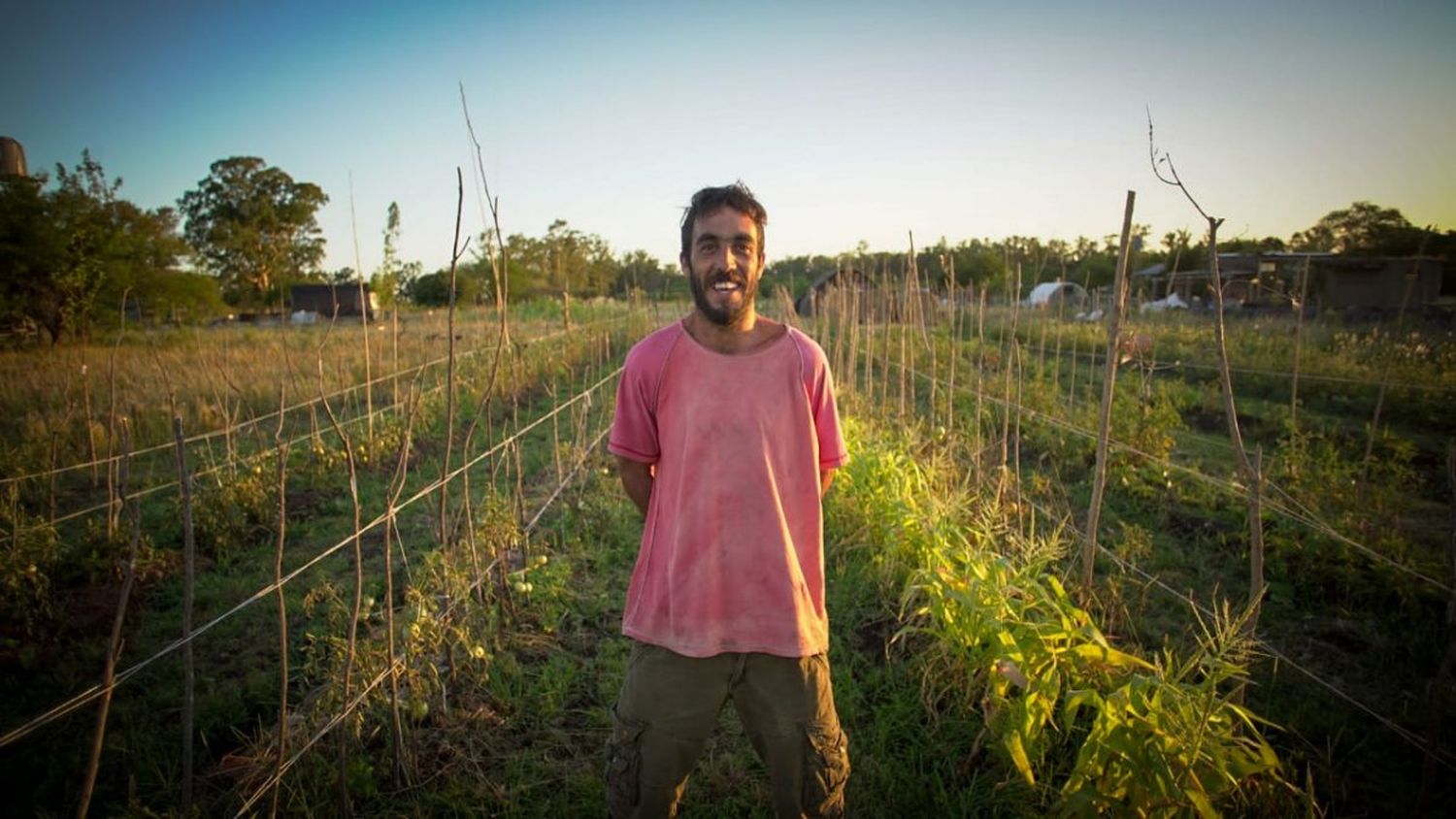 Al sueño de la granja familiar, hace un par de años, Daniel le sumó la huerta 