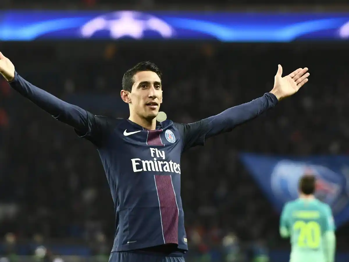 Di María se anotó en la goleada de PSG