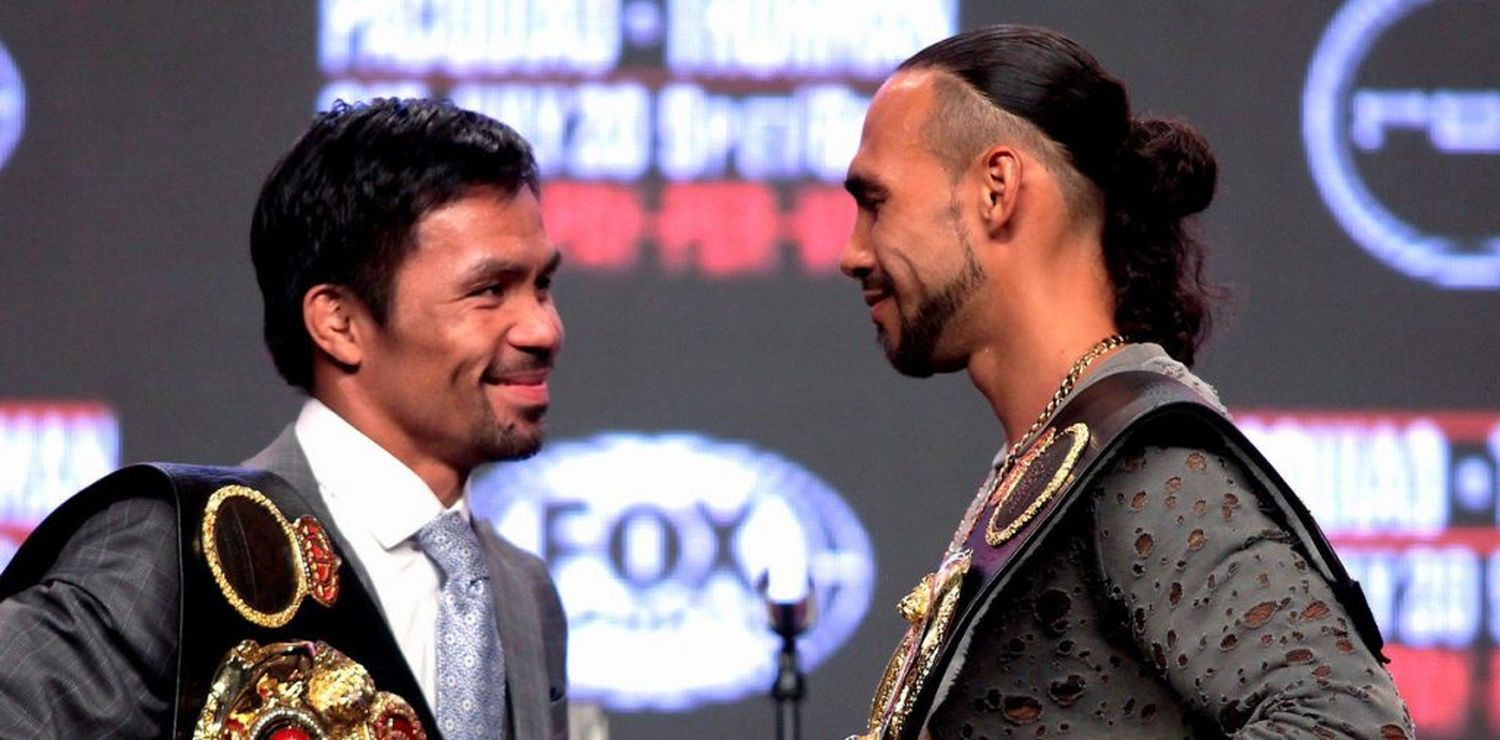 Pacquiao y su leyenda, con el invicto Thurman