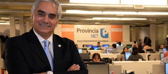 Montoya inaugura terminales de Provincia Net en Lincoln