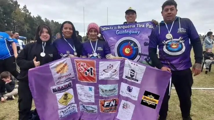 Los Tira Palitos de Gualeguay debutan en su primer torneo y se traen 5 medallas de San José