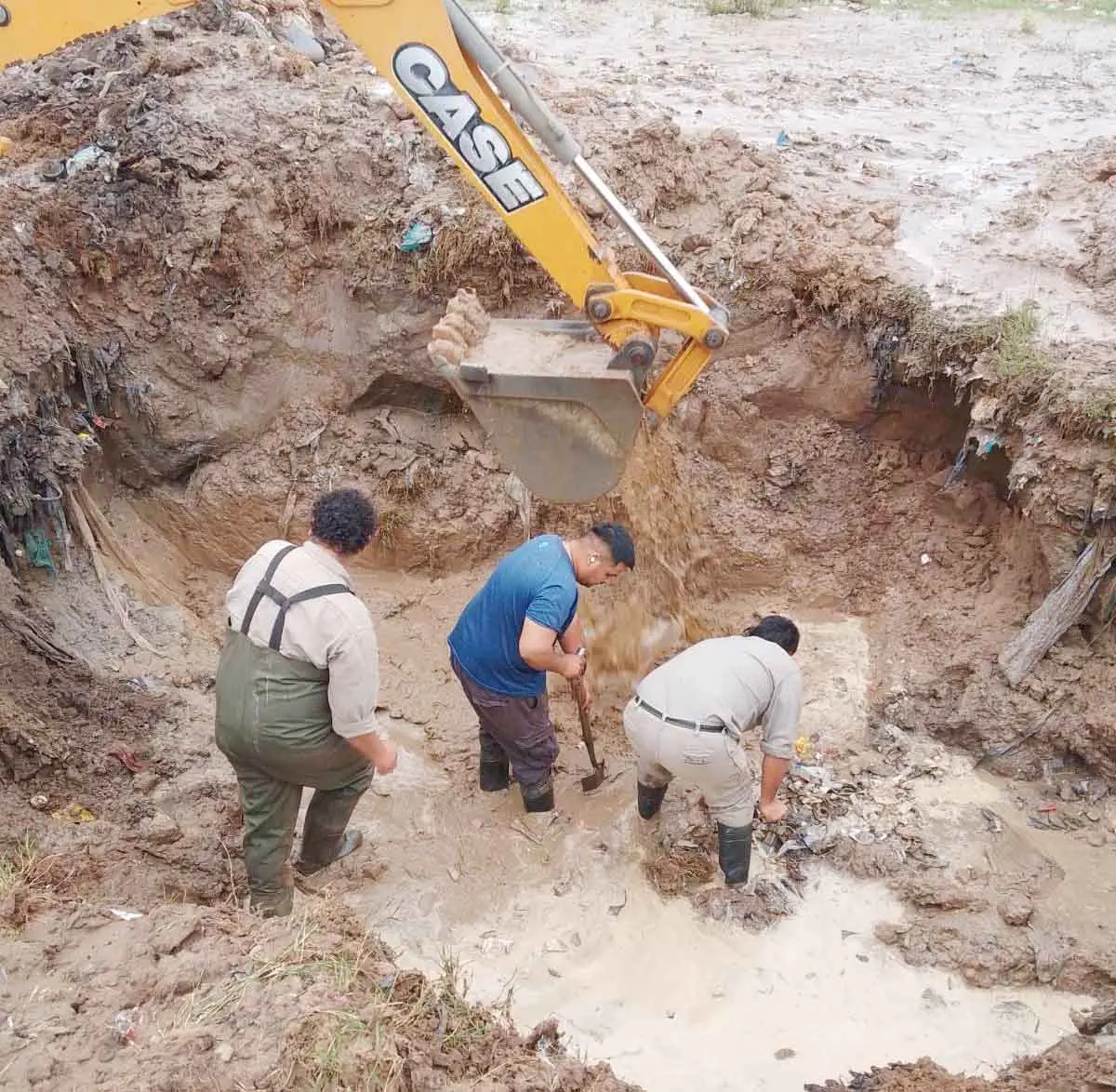 Obras Sanitarias finalizó con éxito la reparación del Acueducto Roca