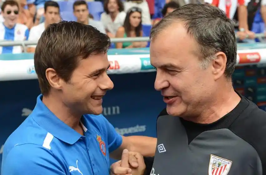 Bielsa habló sobre la salida de Pochettino
