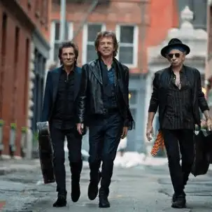 Los Rolling Stones a su llegada al teatro. Foto Instagram