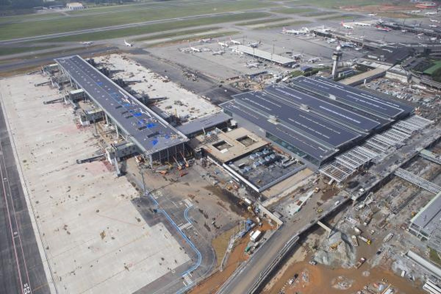 [Video] Construcción de la Terminal 3 del aeropuerto de Guarulhos