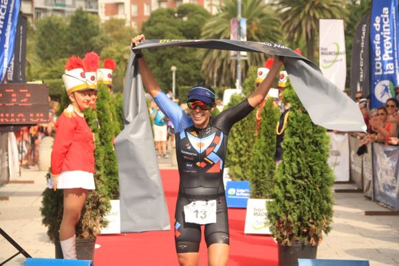 Se presentó un emotivo Triatlón Olímpico