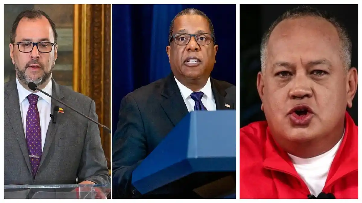 DIOSDADO y el canciller Yván Gil estallan contra Brian Nichols por defender a la oposición