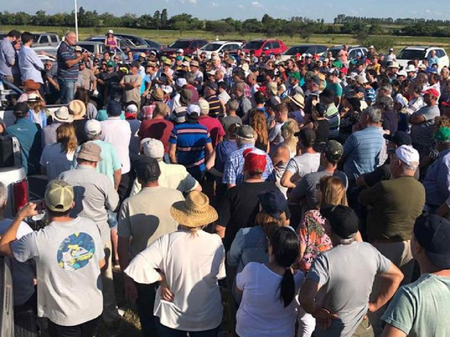 El Gobierno cuestionó la movilización del campo e insistió en que no hubo suba de retenciones