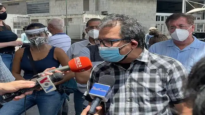 EN LA SEDE DEL SEBIN: defensores, activistas y ONG  exigen la liberación de Javier Tarazona