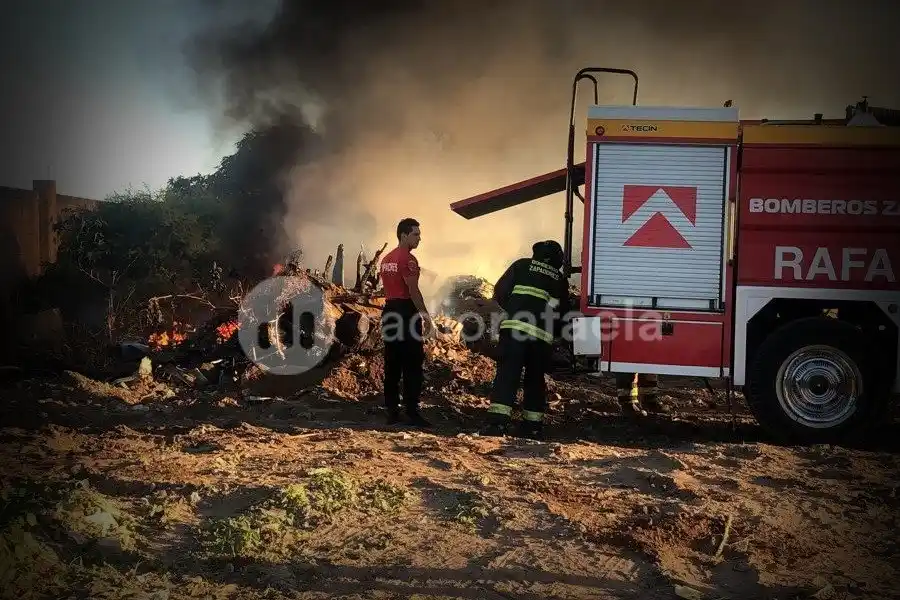 Gran columna de humo en el norte de la ciudad: ¿qué pasó?