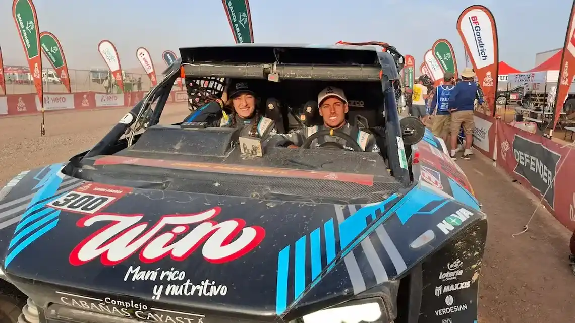 Cavagliasso y Pertegarini llegando al vivac