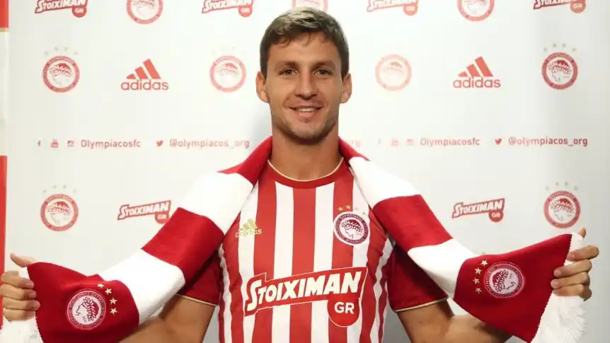 Olympiakos le dio la bienvenida a Franco Soldano