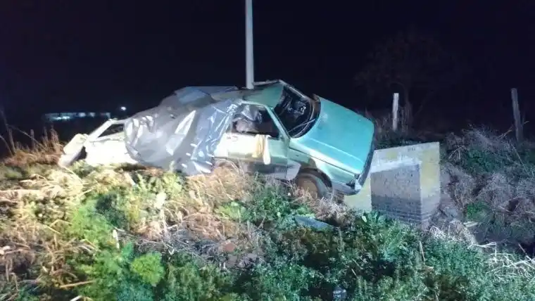 Fatal accidente cerca de Pueblo Esther