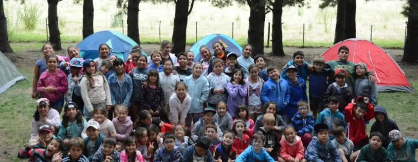 BALCARCE: Campamento de niños en el Polideportivo Municipal