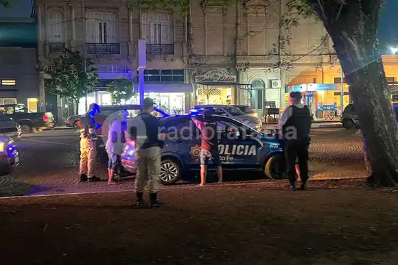 Importante operativo policial en el centro de Rafaela: ¿qué pasó?