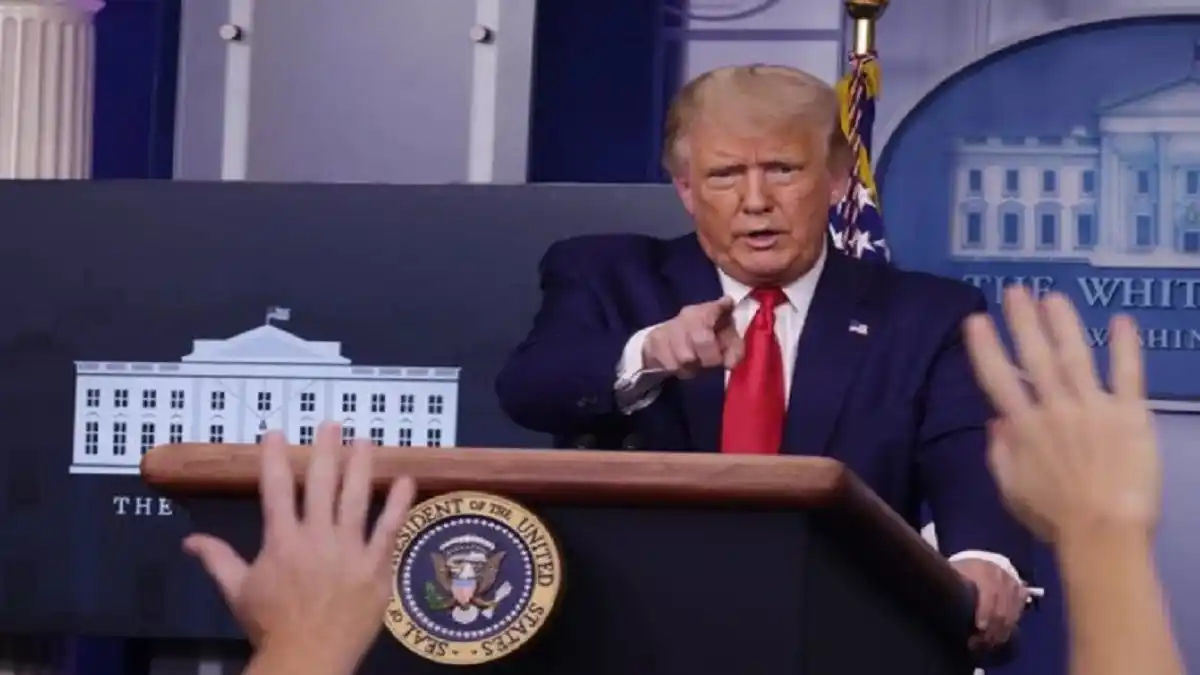 TRUMP no oculta sus ansias de PODER: dice que NO BROMEA sobre aspiración a un tercer mandato