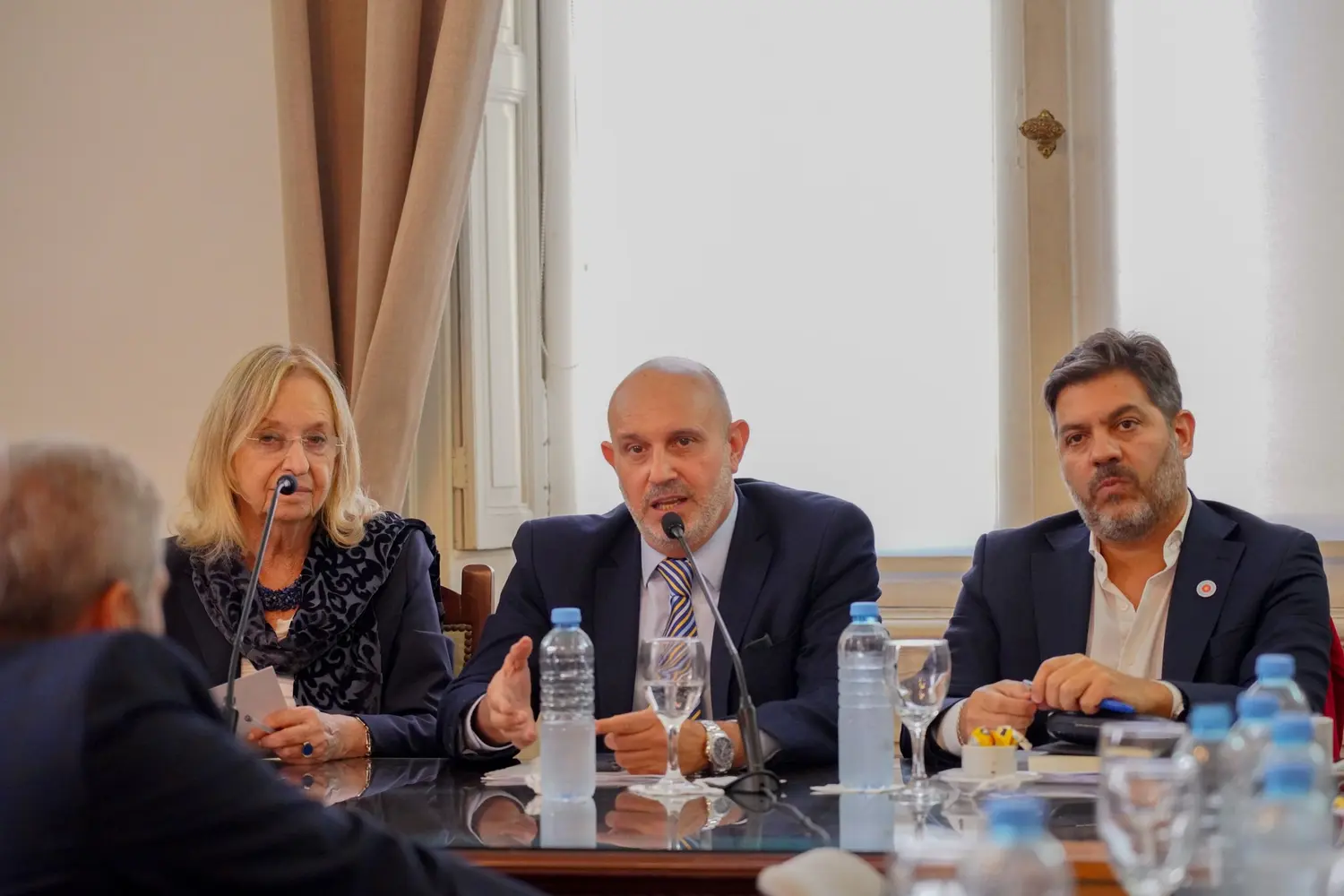 Hilda Kogan, Alexis Guerrera y Carlos Bianco