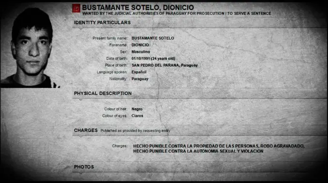 Detuvieron en el conurbano a delincuente paraguayo buscado por Interpol 