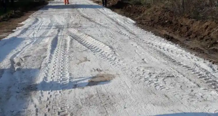 170 cuadras: La pavimentación comenzó en Mateo Sbert y Fray Cayetano Rodríguez