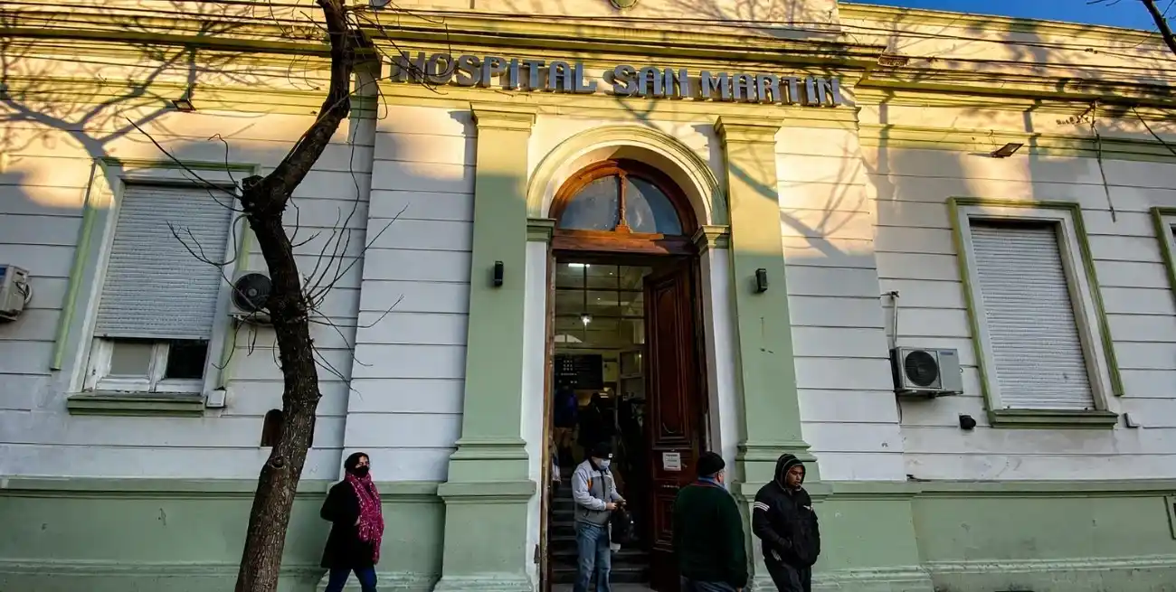 La víctima fue identificada como un trabajador del Hospital San Martín