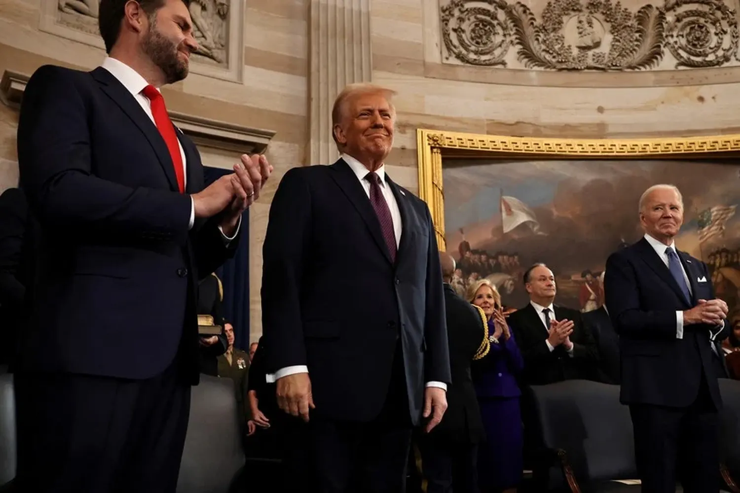 "La edad de oro comienza ahora": Donald Trump juró como presidente de Estados Unidos