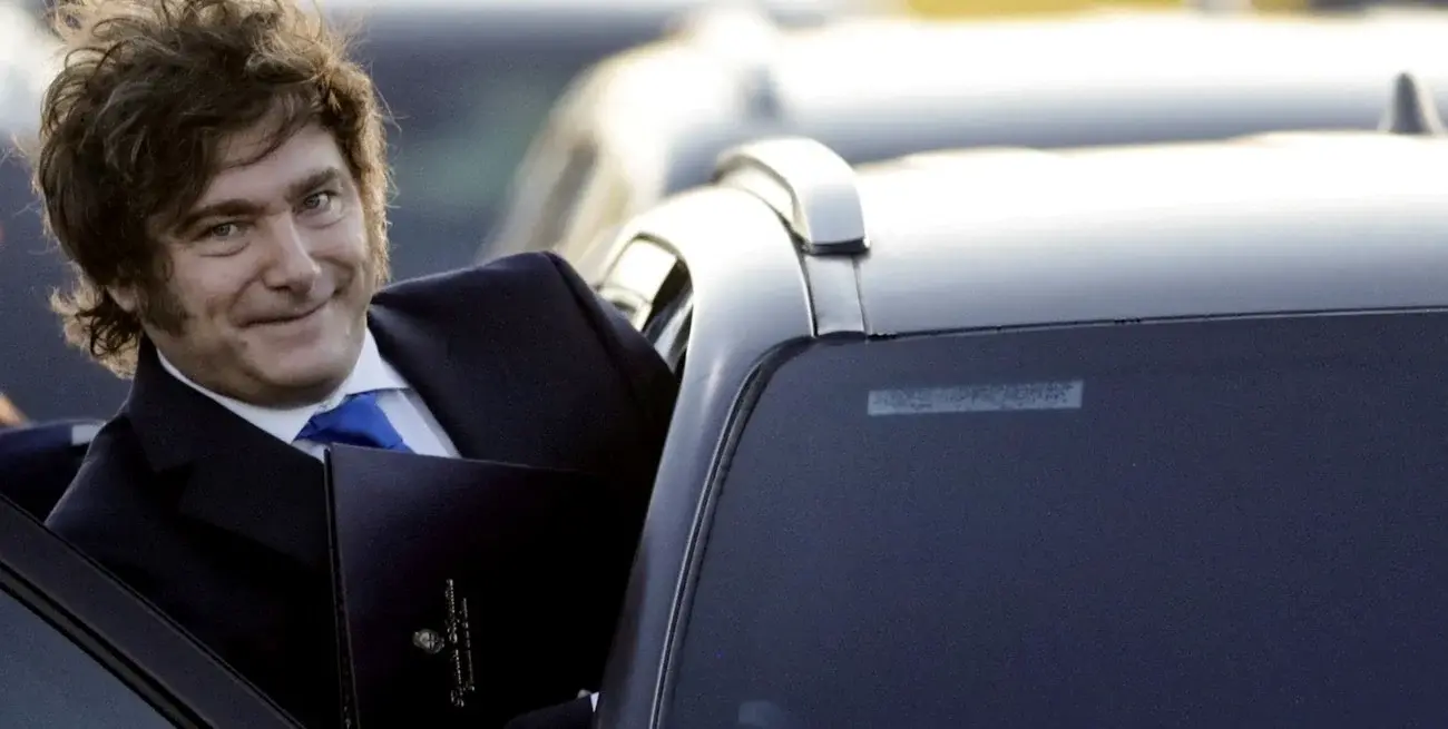 Milei difundió un nuevo spot en redes con el lema “La Libertad Avanza o la Argentina retrocede”. Foto: Reuters