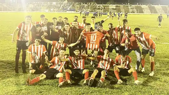 Atlético 9 de Julio seguirá en Primera “A” del fútbol, gracias al gol de Guillermo Demelo