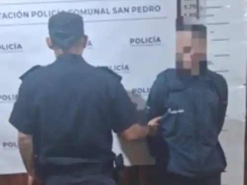 El detenido tiene 39 años.