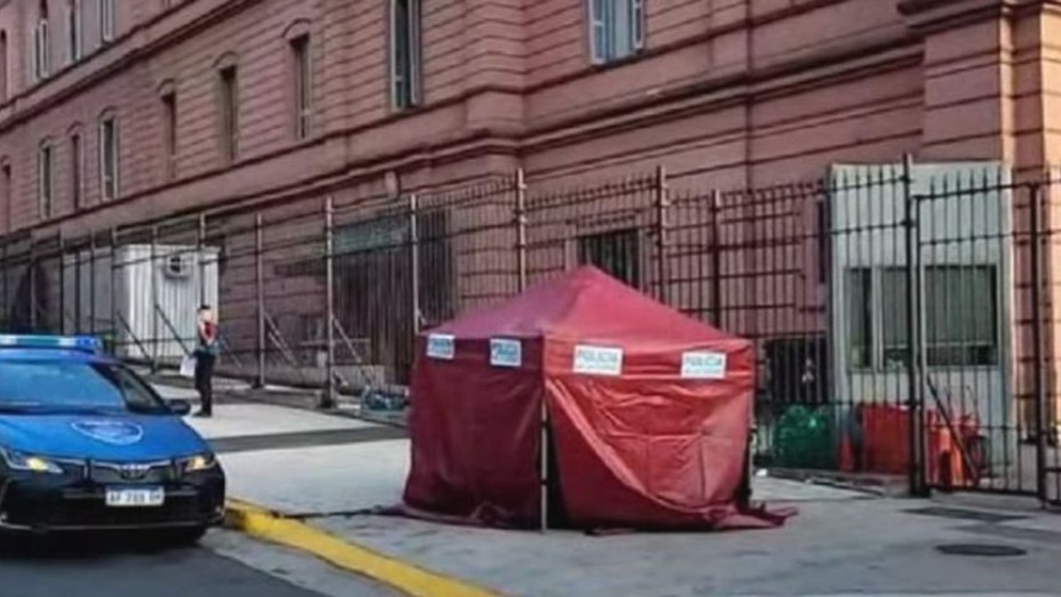 Murió una beba en situación de calle a metros de la Casa Rosada