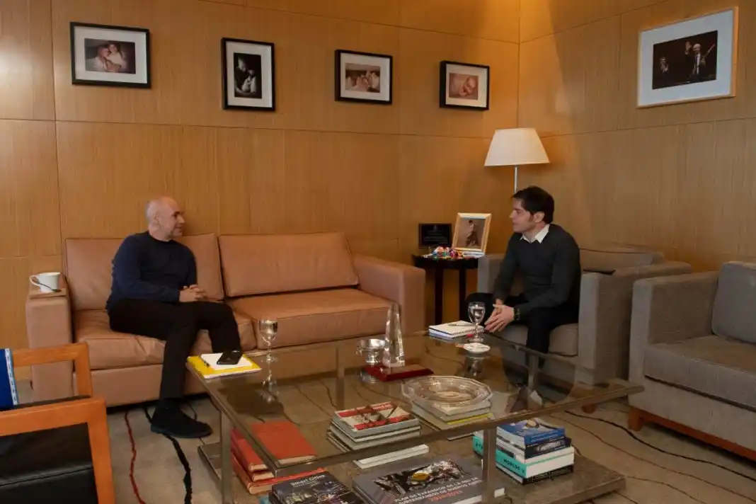 Kicillof y Larreta empezaron a definir los próximos pasos de la cuarentena