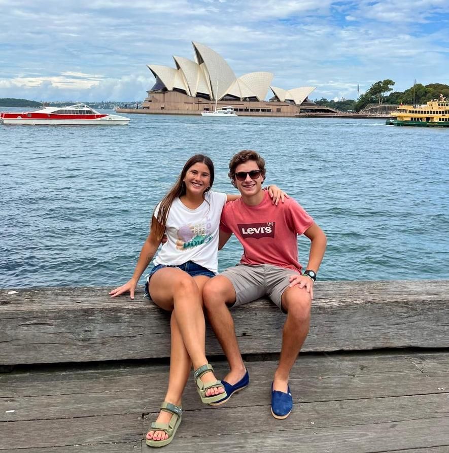 Sofía y Fermin, Sidney, Australia.