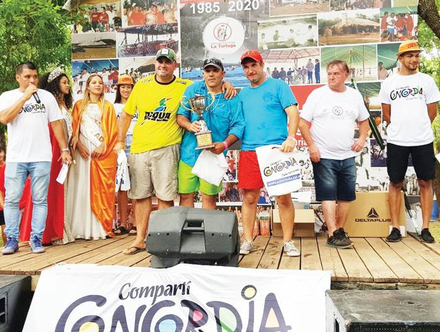 Otero, Bradanini y Almirón  ganaron en la Pesca de la Boga