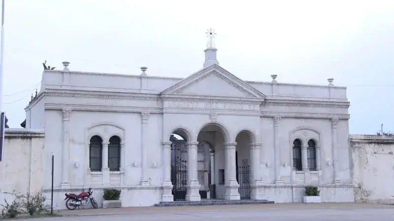 Rafaela avanza con la puesta en valor del ingreso al Cementerio Municipal