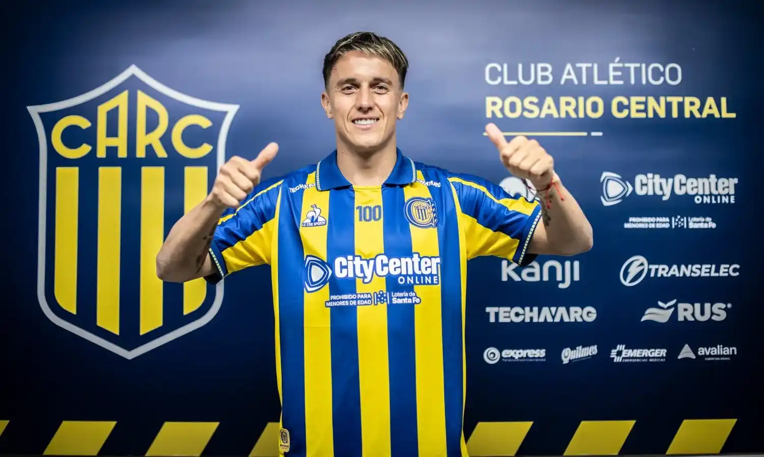Rosario Central oficializó el regreso de Franco Cervi tras 10 años en Europa