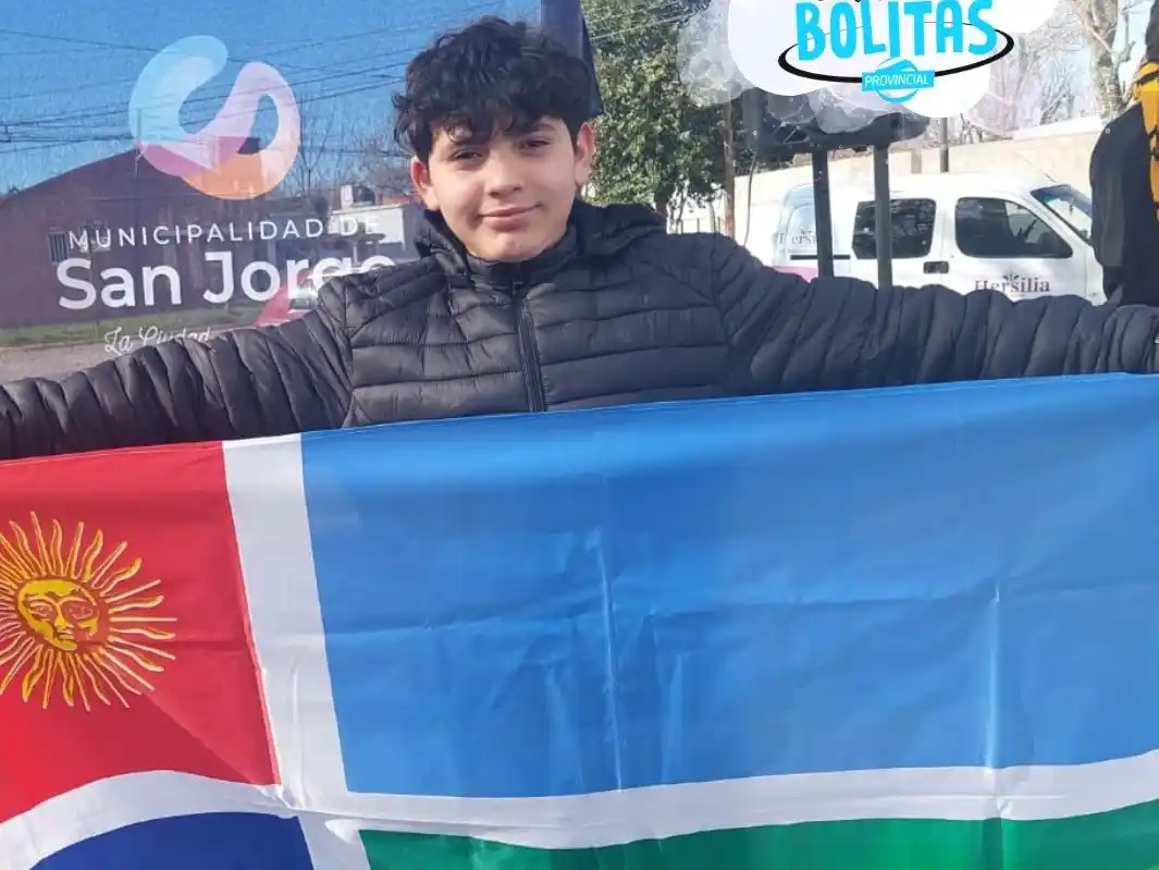 Dante Galligani obtuvo el segundo puesto en la categoría B. Foto: Comuna de Santa Isabel