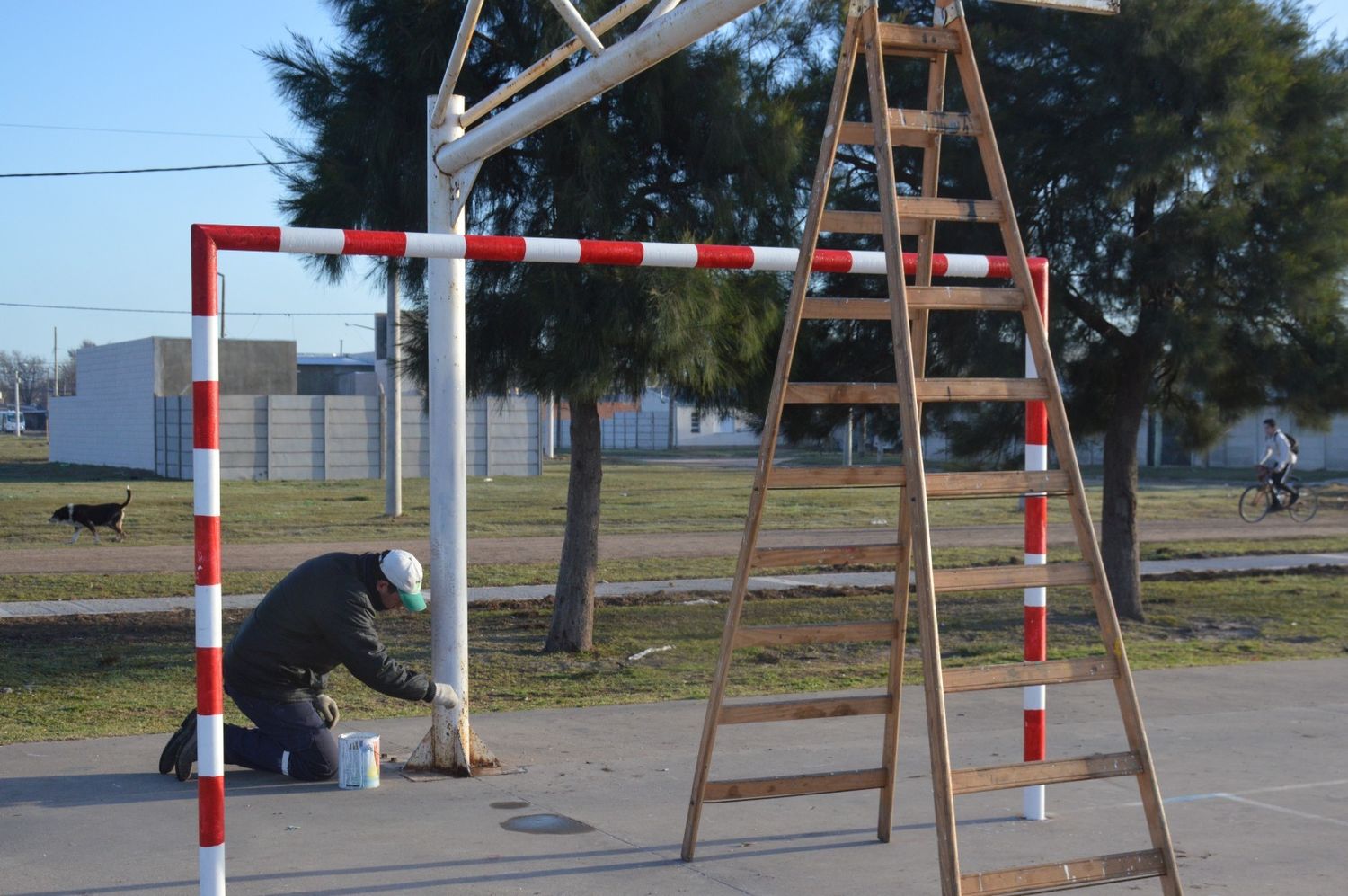 El gobierno de Venado Tuerto lleva a cabo un minucioso programa de trabajos en los barrios de la ciudad.