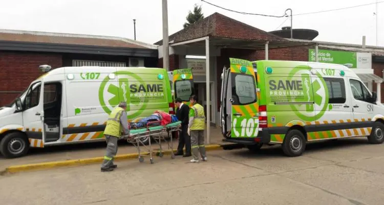 Simulacro de accidentes múltiples para medir la eficacia del sistema Same