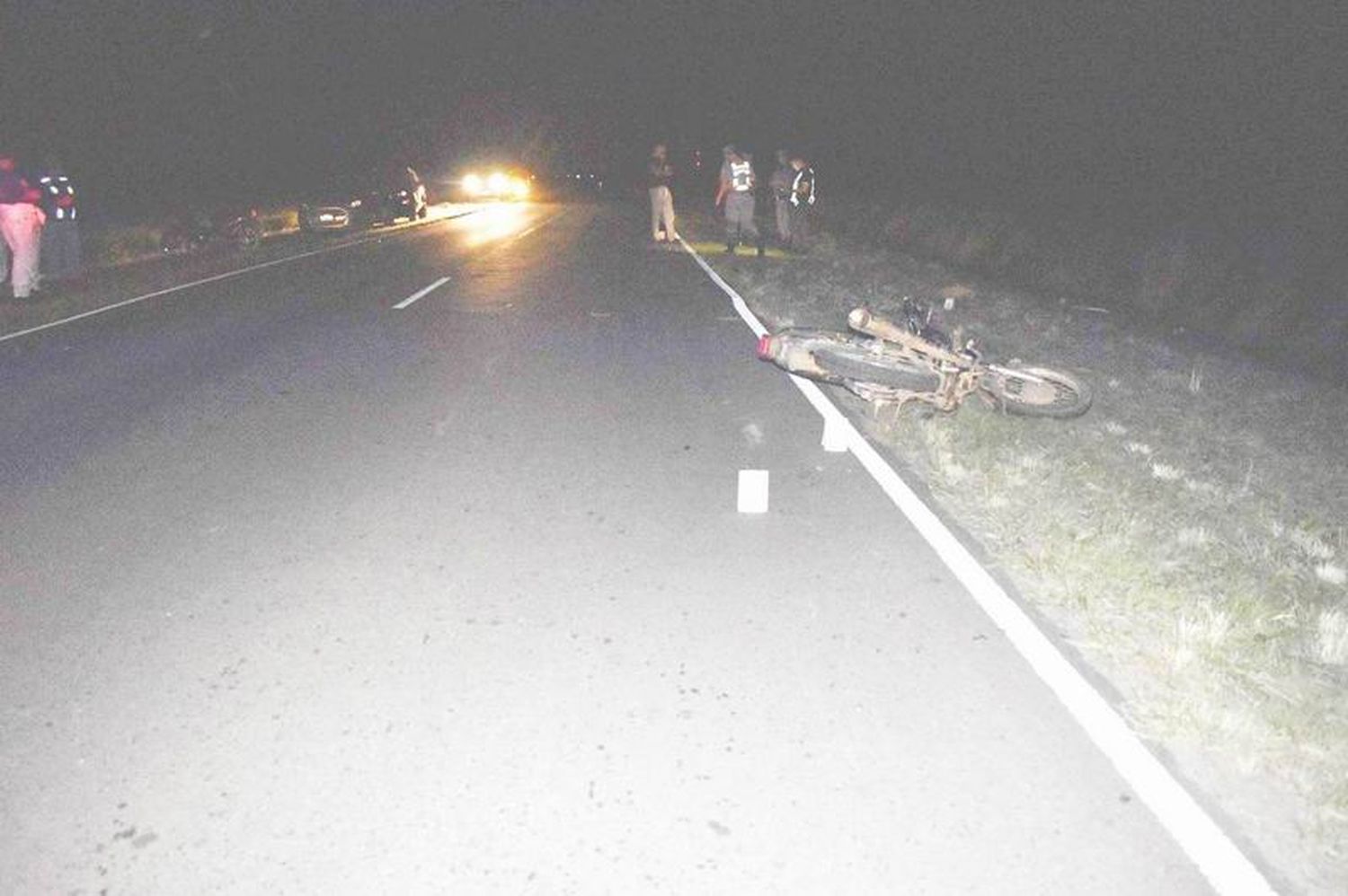 Motociclista fallece 
al ser embestido por
vehículo que se fugó