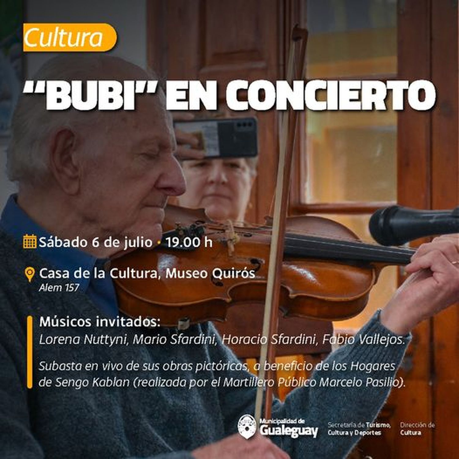 "BUBI" en concierto