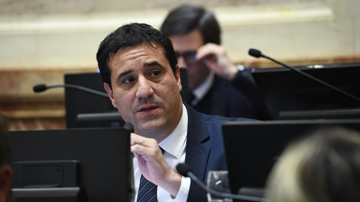 "Francisco se embarró para enfrentar los desafíos de la época", dijo Maxi Abad durante el homenaje al Papa en el Senado