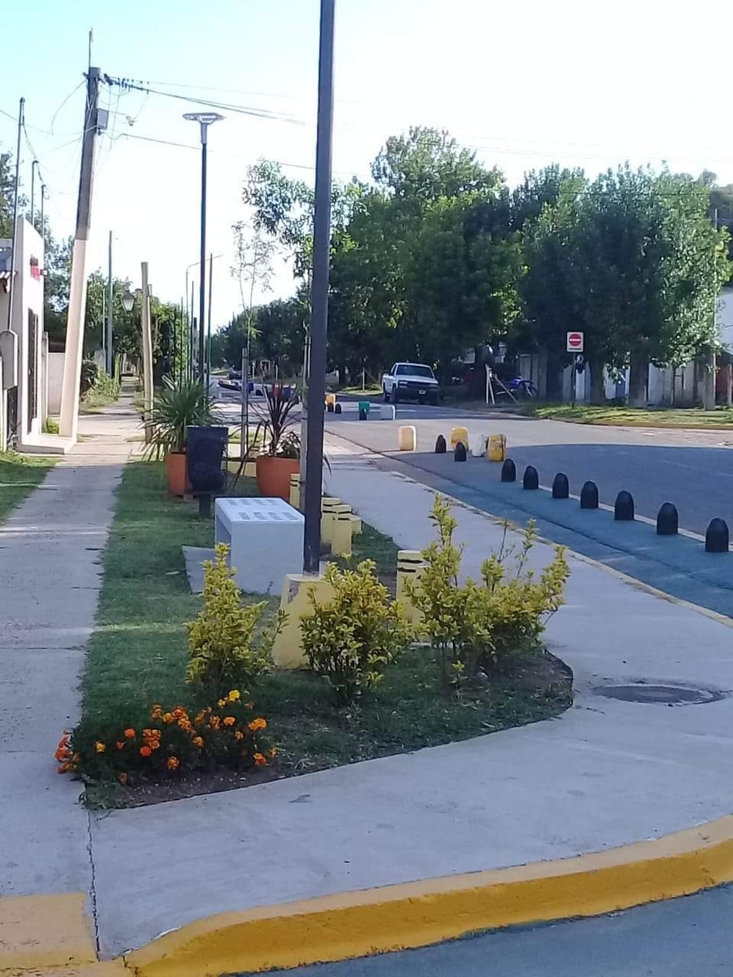 Continúa el avance de las obras de la Ciclovía en Galarza