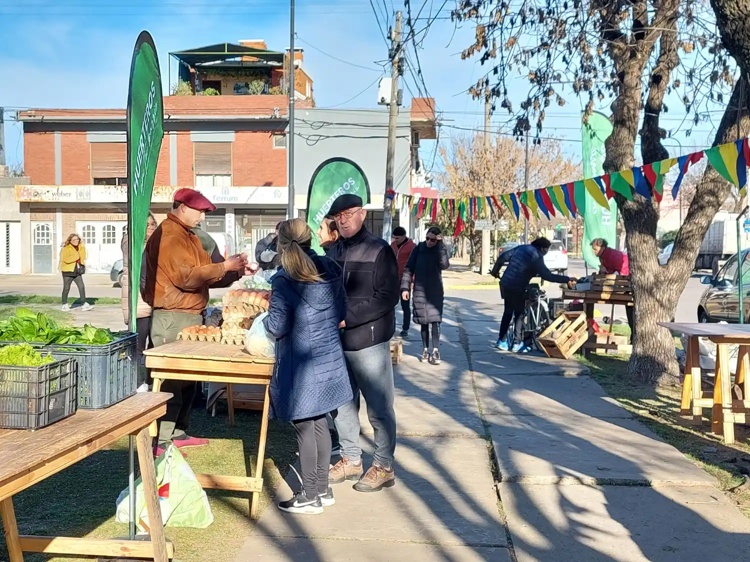 Los Huerteros ya son un clásico todos los miércoles.