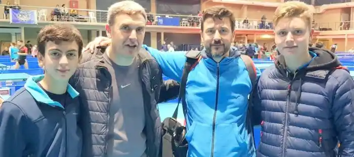 Buena experiencia en el Argentino de tenis de mesa